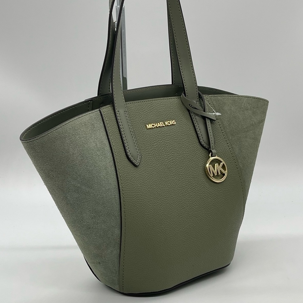 Michael Kors Portia Small Bucket Tote Bag - Picture 4 of 13